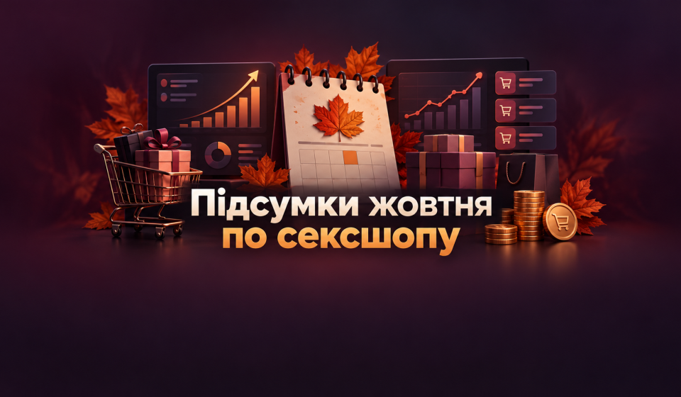 Підсумки жовтня по сексшопу