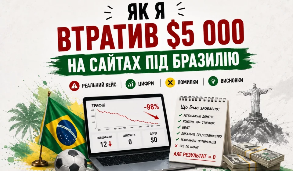 Вкинув у Бразилію $5 тис. — і жорстко пролетів