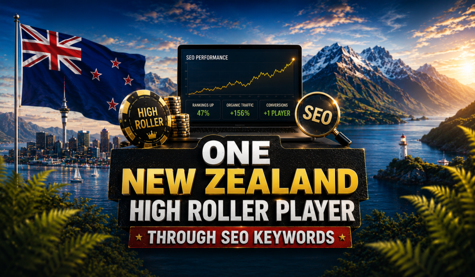 One New Zealand High Roller Player Through SEO Keywords