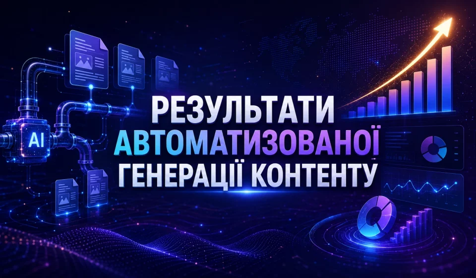 Результати автоматизованої генерації контенту