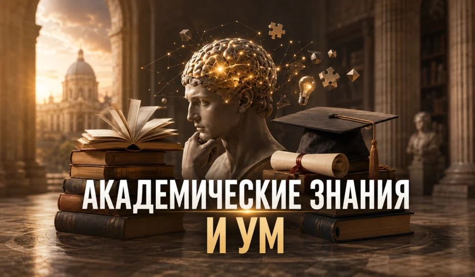 Академические знания и ум