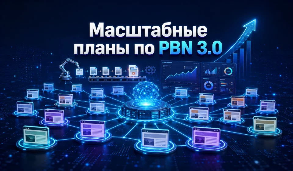 Масштабные планы по PBN 3.0