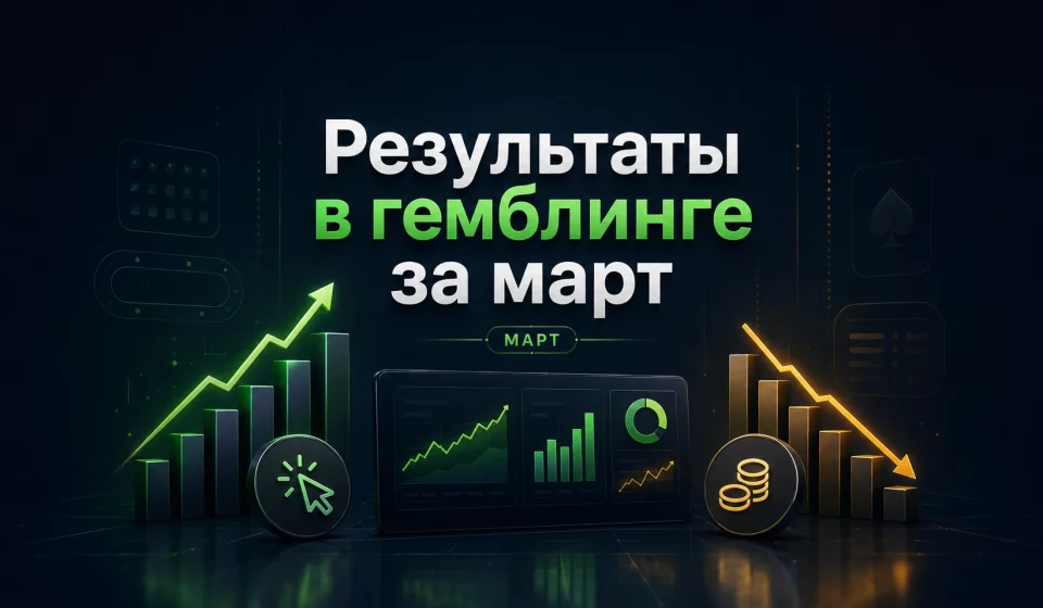 Результаты в гемблинге за март