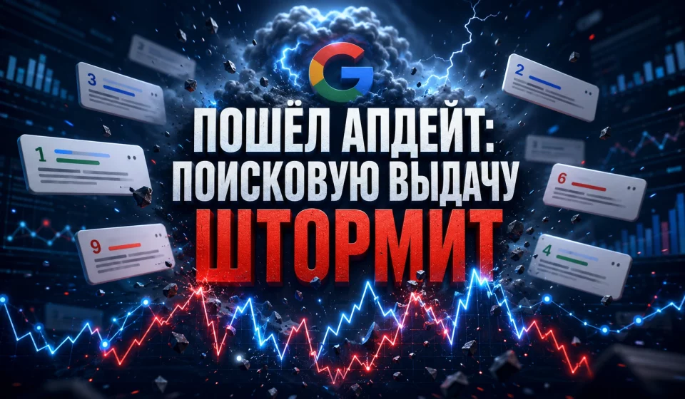 Пошел апдейт. Выдачу штормит.