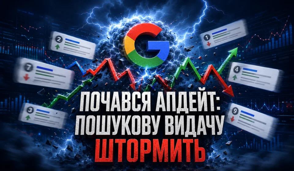 Пішов апдейт. Видачу штормить
