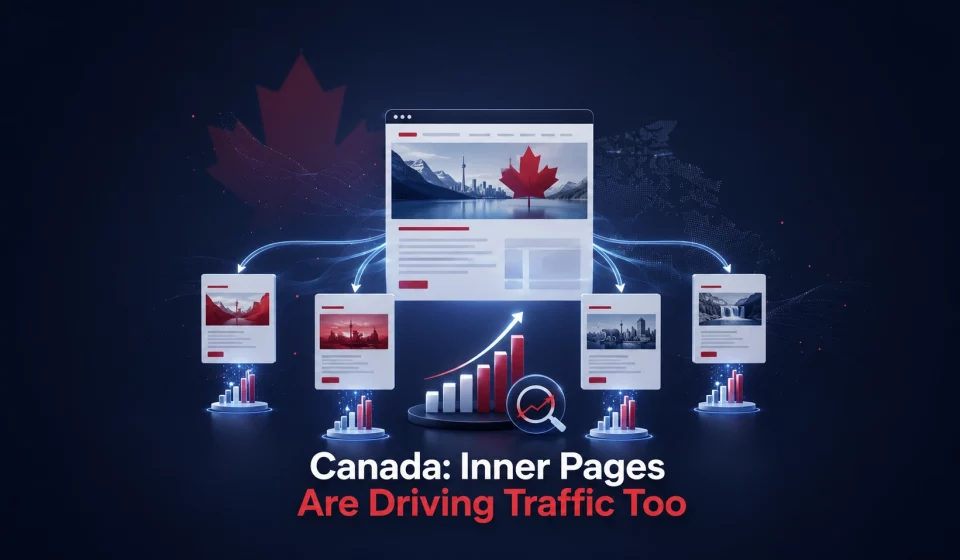 Canada: Internal Pages Drive Traffic Too