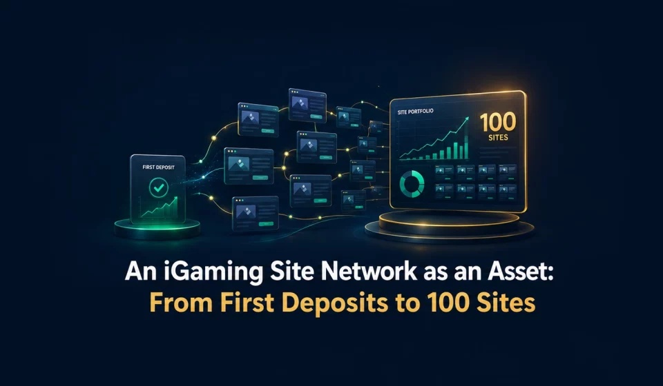 A Gambling Website Network as an Asset: From the First Deposits to 100 Websites