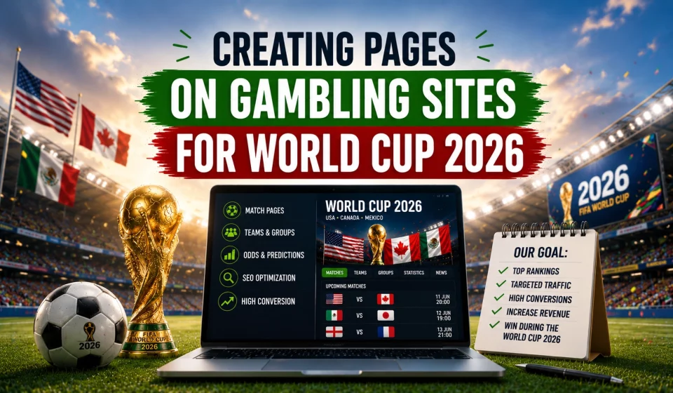 Creating Pages on Gambling Websites for the 2026 World Cup
