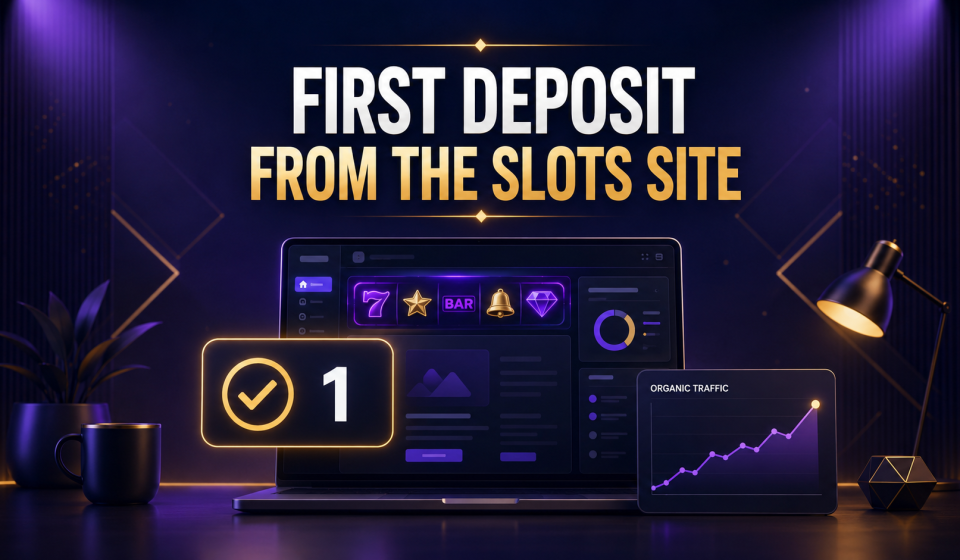 Got the First Deposit from the Slot Website I’m Working On