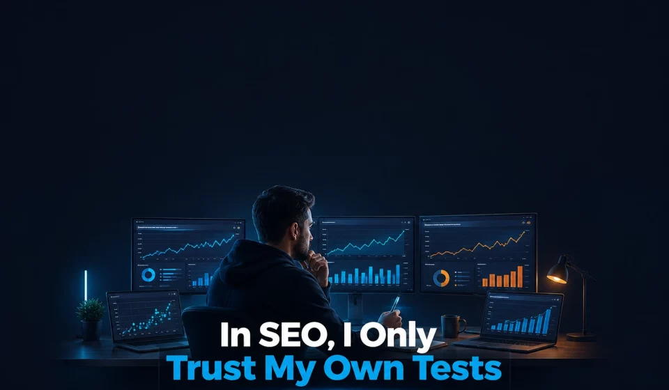 In SEO, I Only Trust My Own Tests