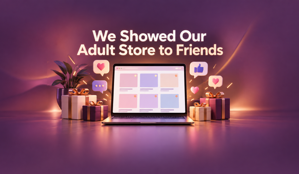 We Showed the Sex Shop to Our Friends
