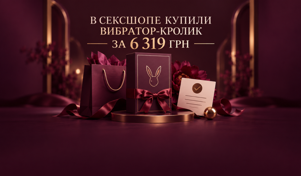 В сексшопе купили Вибратор-кролик за 6319 грн
