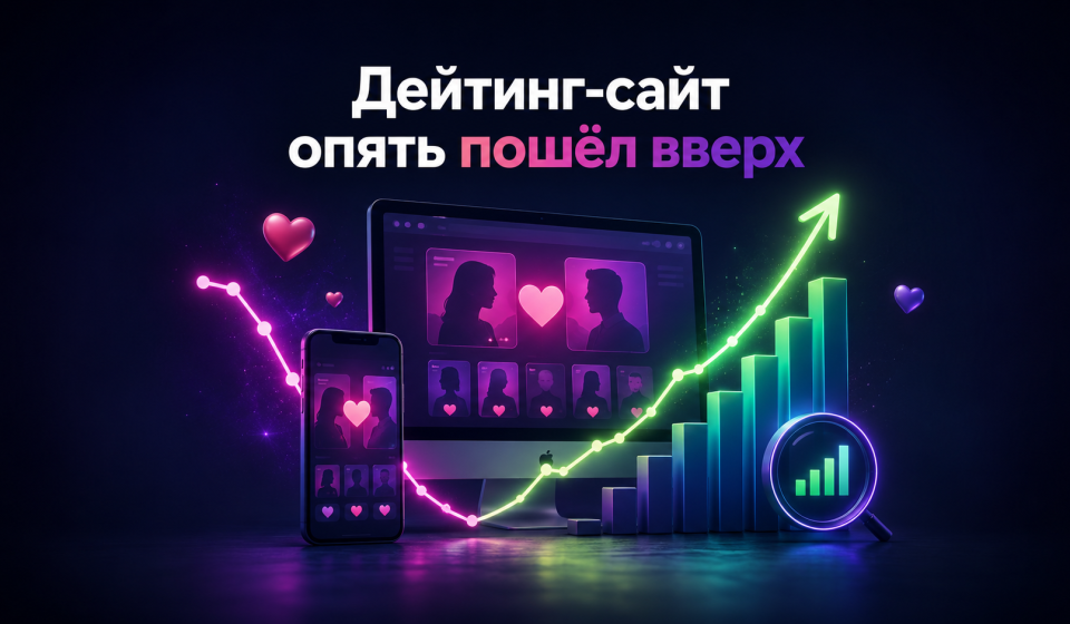 Дейтинг сайт опять пошел вверх