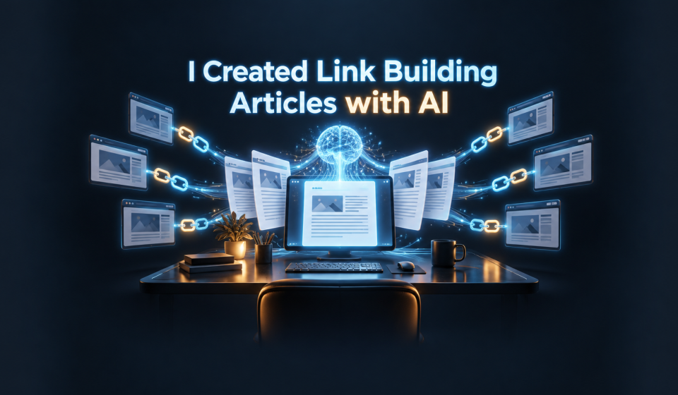 I Used AI to Write Articles for Backlink Placements