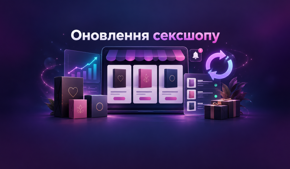 Апдейти сексшопу