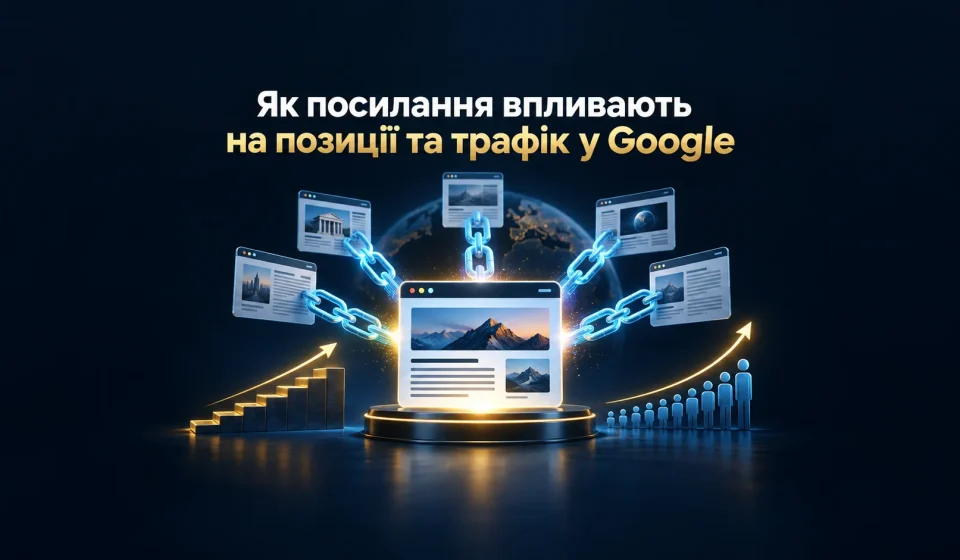Як посилання впливають на позиції та трафік у Google