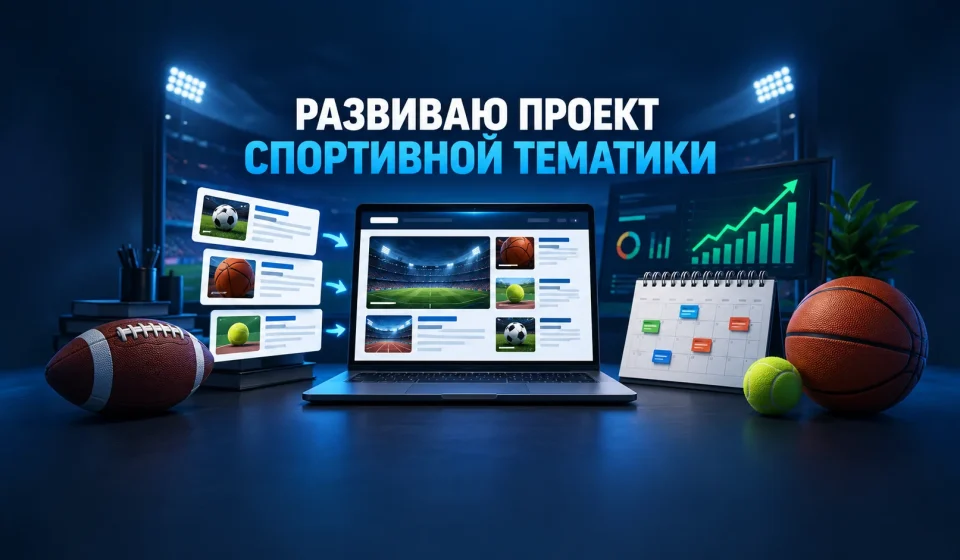 Развиваю проект спортивной тематики