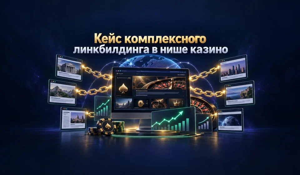 Кейс комплексного линкбилдинга в нише казино
