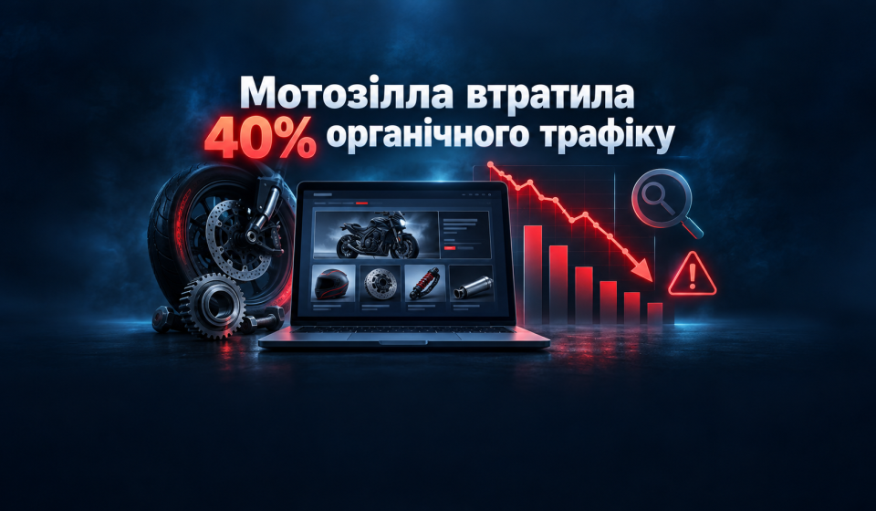 Мотозілла втратила 40% органічного трафіку