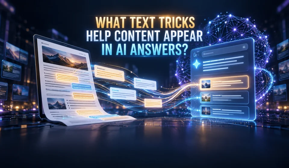What Tips and Tricks Help Content Appear in AI Answers?