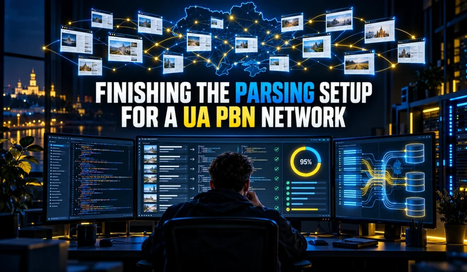 I am finishing setting up the parsing for a PBN network targeting Ukraine.