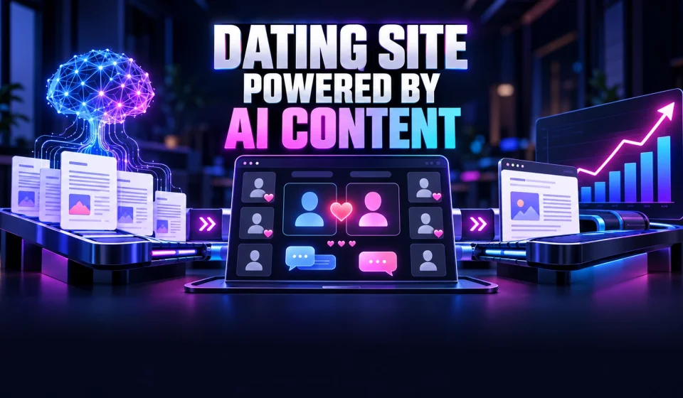 A Dating Website Built with AI Content