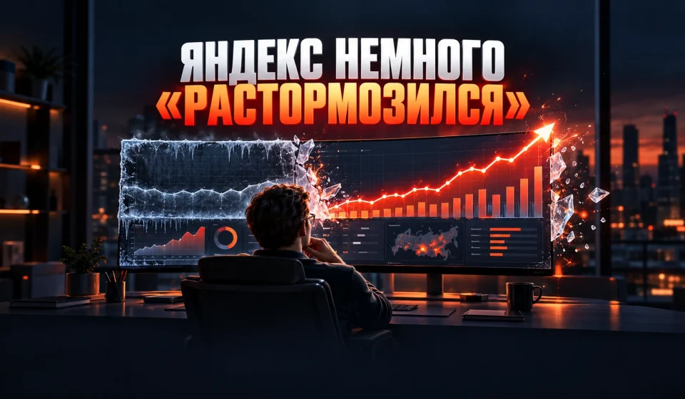 Яндекс немного «разтормозился»