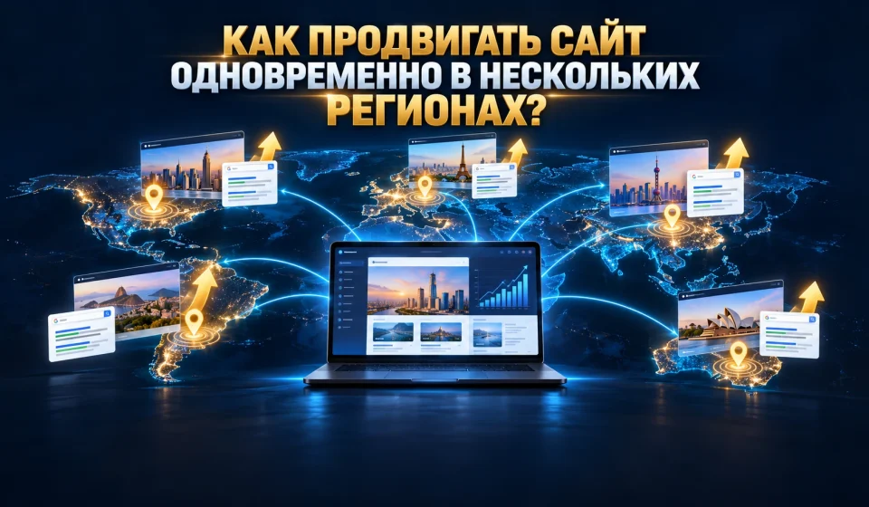 Как продвигать сайт одновременно в нескольких регионах?