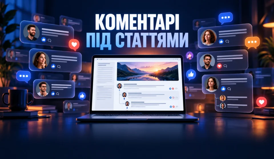 Коментарі під статтями