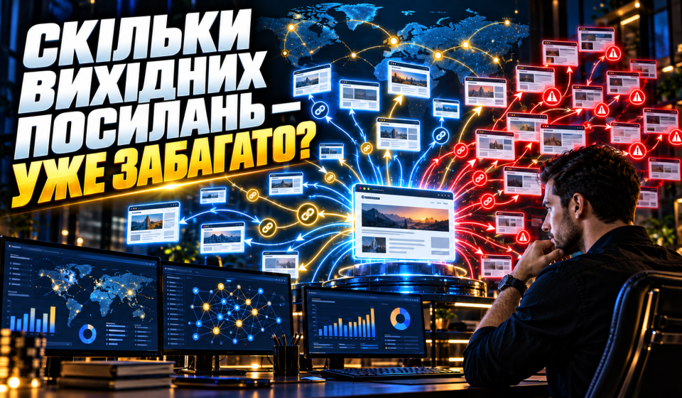 Скільки вихідних посилань на донорі — вже до біса багато, і я вважаю, що це смітник?